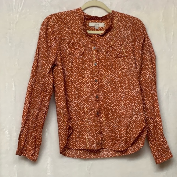 LOFT Tops - Loft Blouse Button Front